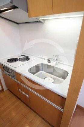 キッチン　リーガル南船場II　ガス2口コンロシステムキッチン