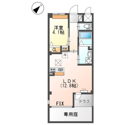 ラティールの間取り写真