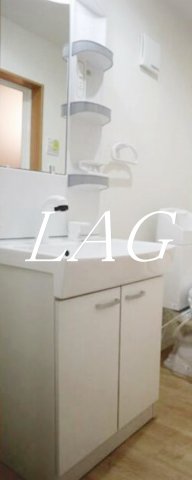 洗面設備　独立洗面台です。