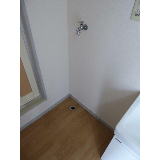 セキュリティ　洗濯機置場