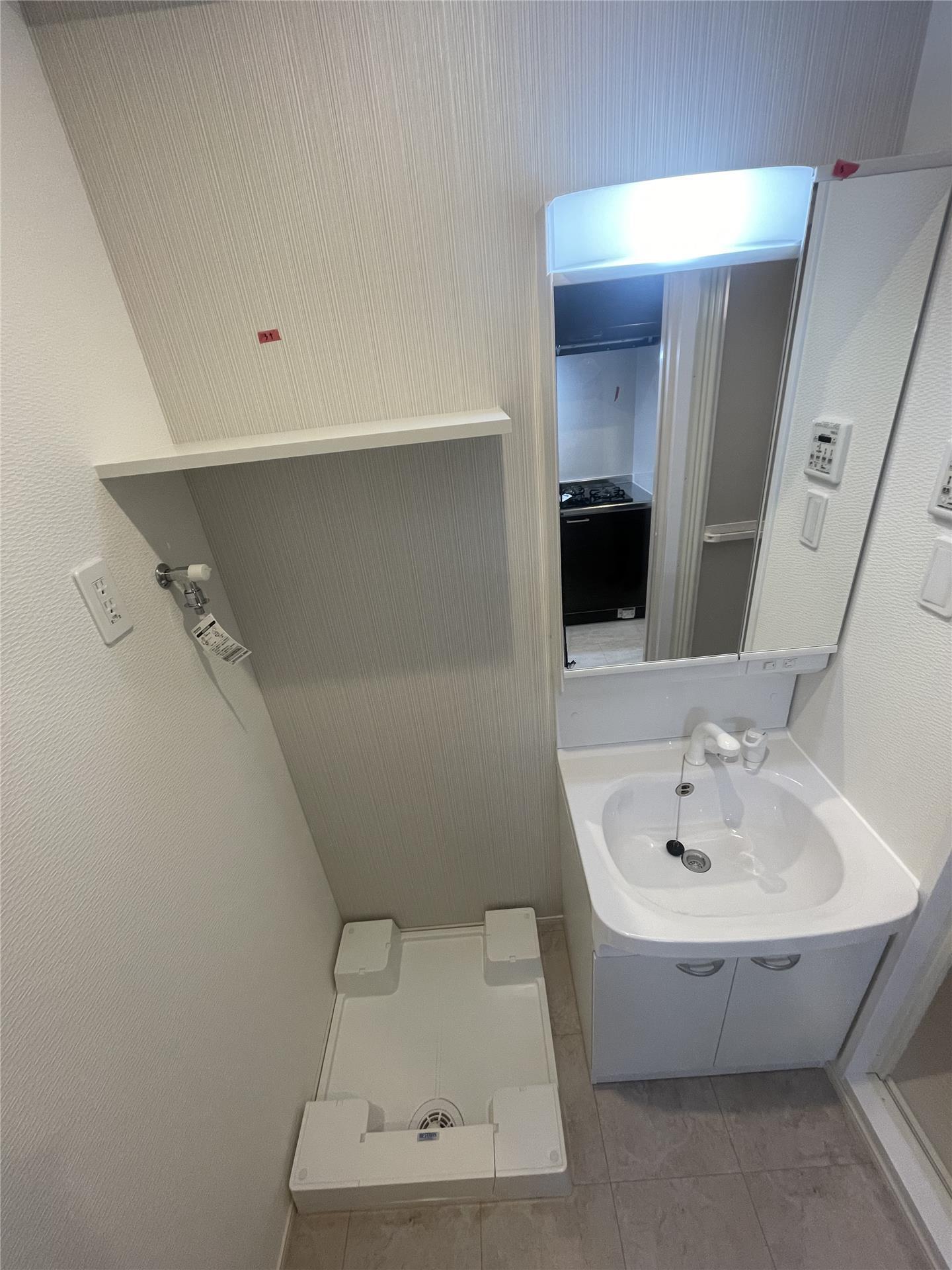 洗面設備　※モデルルーム写真となります※