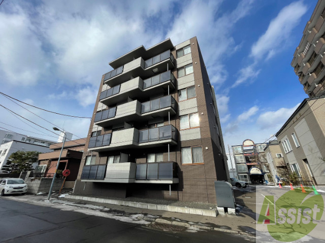 建物外観　札幌市中央区南６条西「Ｓａｂａｎｊｏｕｌｅ」