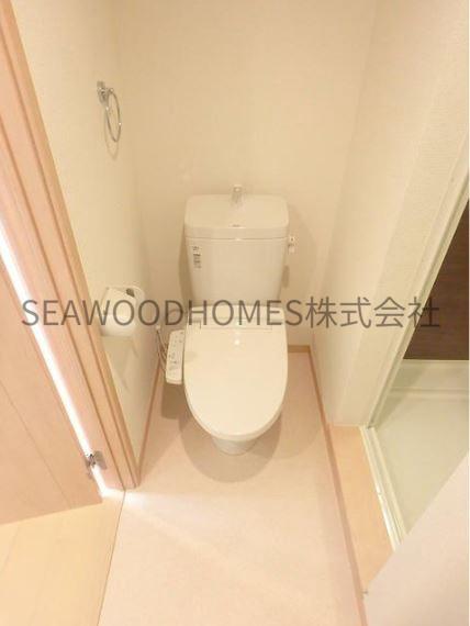 トイレ　温水洗浄便座のトイレです