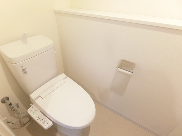 トイレ　温水洗浄便座！