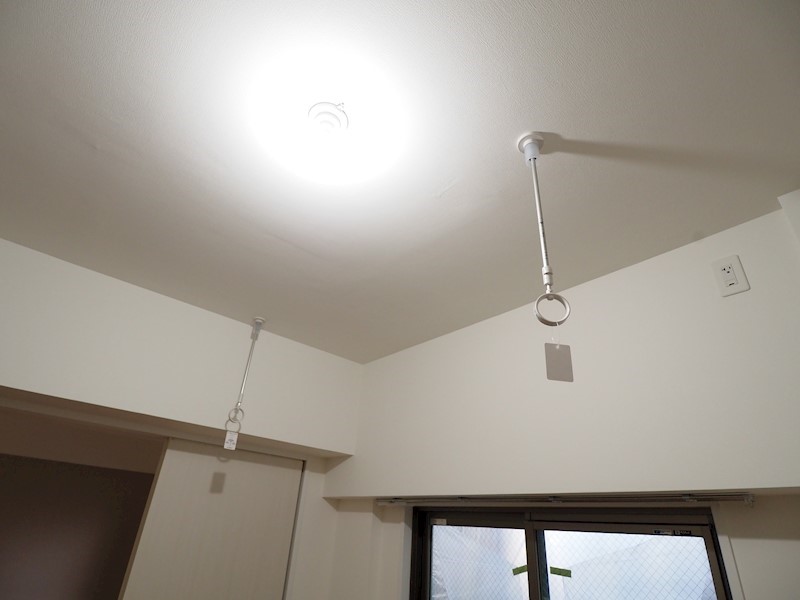 バルコニー　物干し