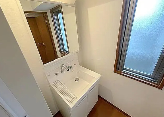 洗面設備　※別部屋の参考写真です。