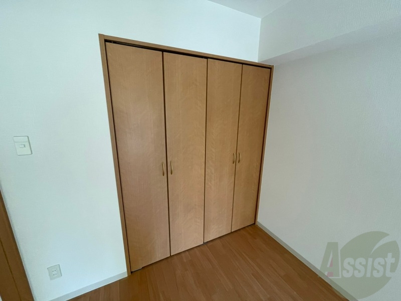 収納　クローゼット。荷物がたくさんあっても問題ないですね。