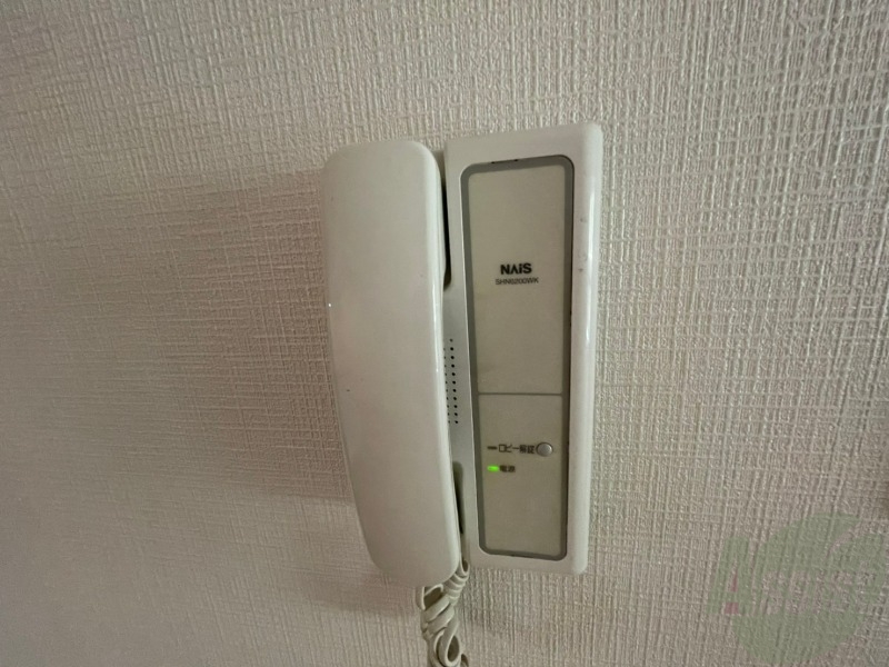 セキュリティ　インターホンで来客確認ができます。安心ですね。