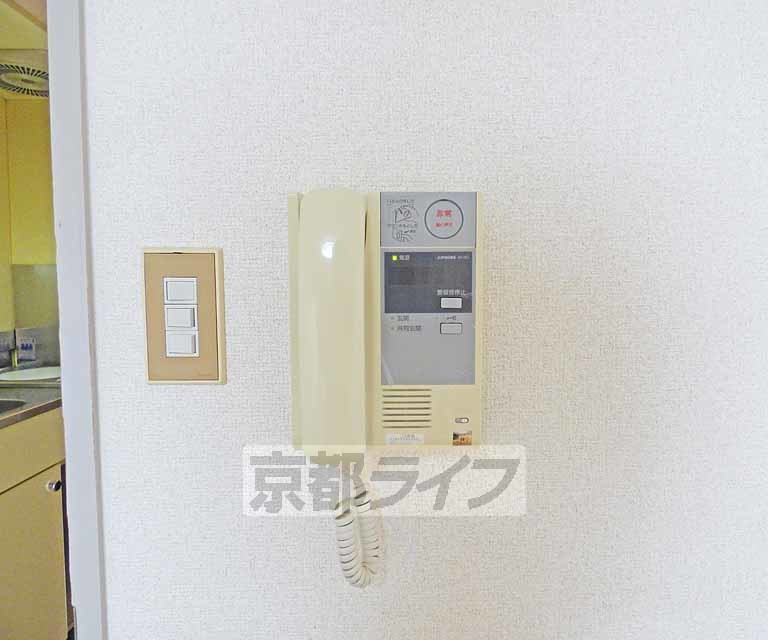 セキュリティ　来客時も安心です。