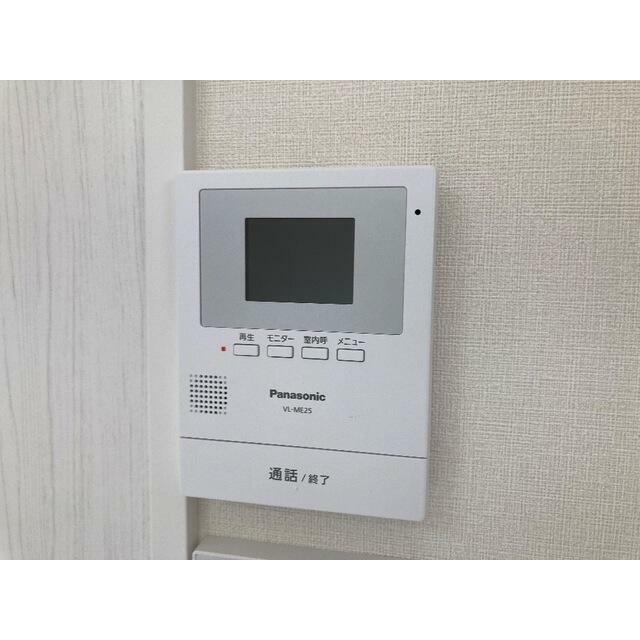 セキュリティ　モニター付きインターホンで防犯面も安心です！