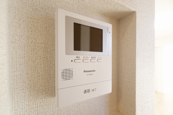 セキュリティ　TVモニター付きで来客対応も安心♪