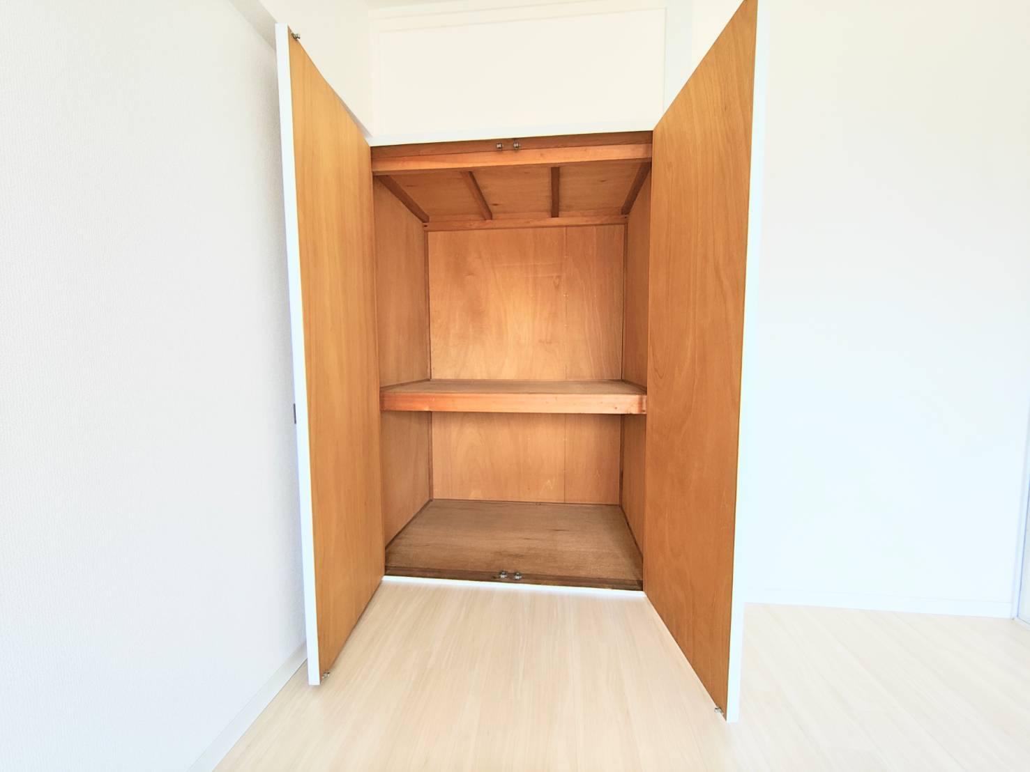 収納　十分な収納スペースがあります