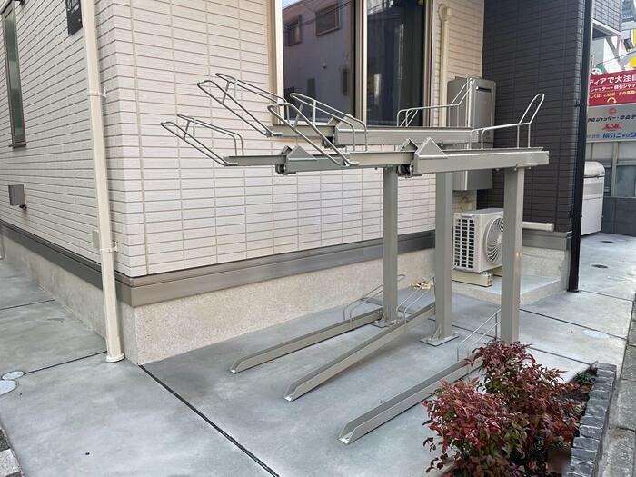 駐車場　駐輪場です