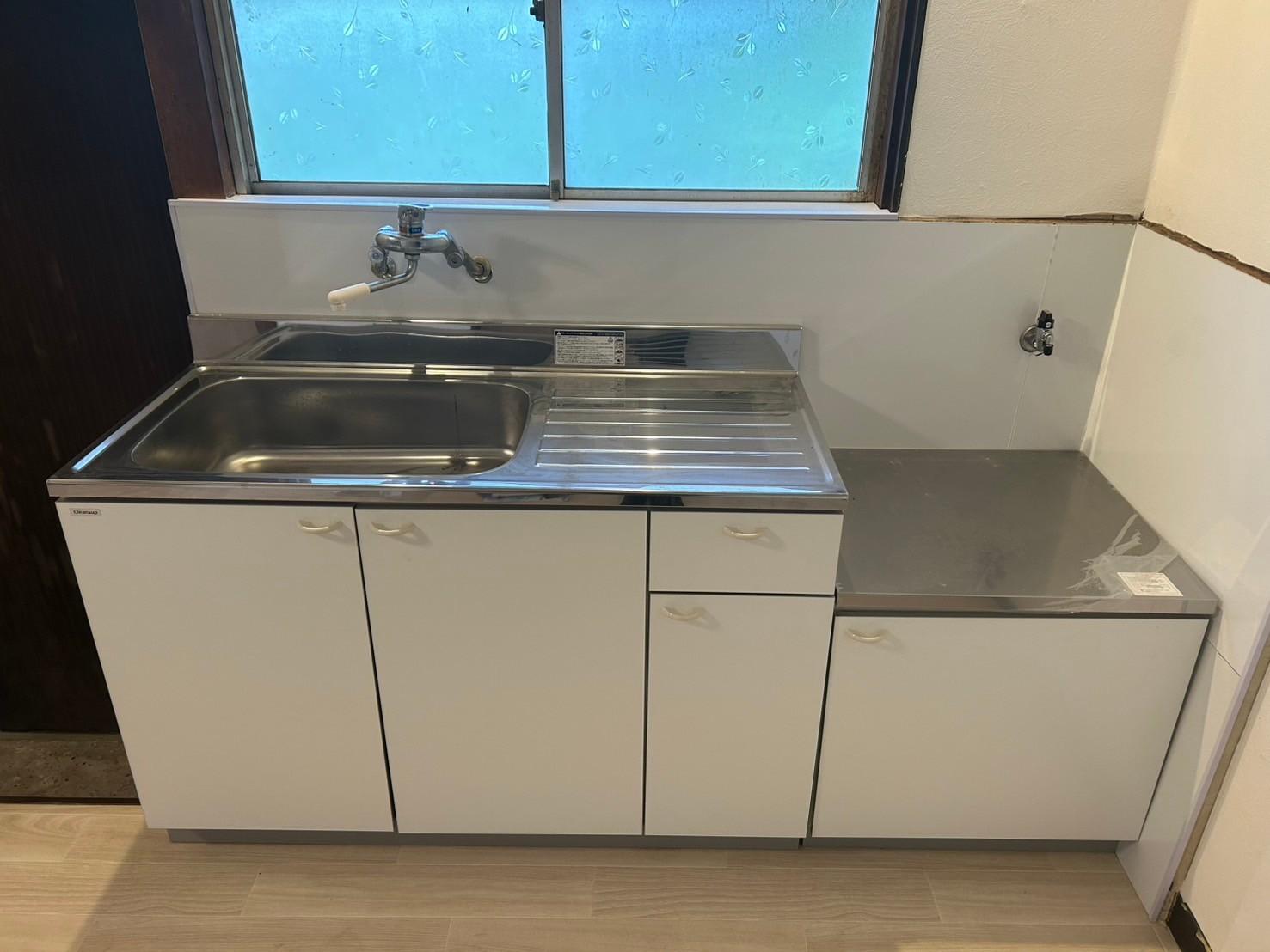 キッチン　キッチン・水栓新設