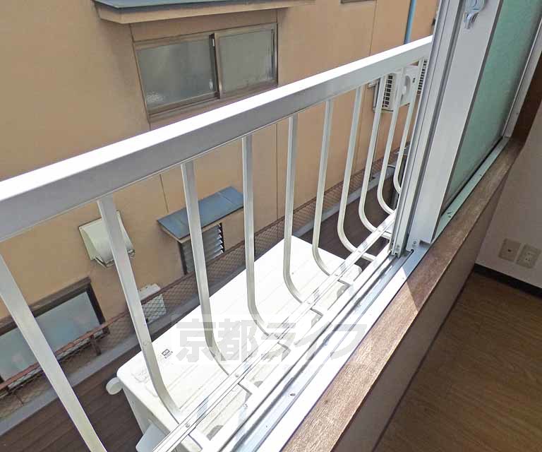 バルコニー　外の景色です。