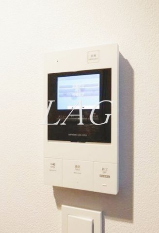 セキュリティ　モニター付きインターホンです。