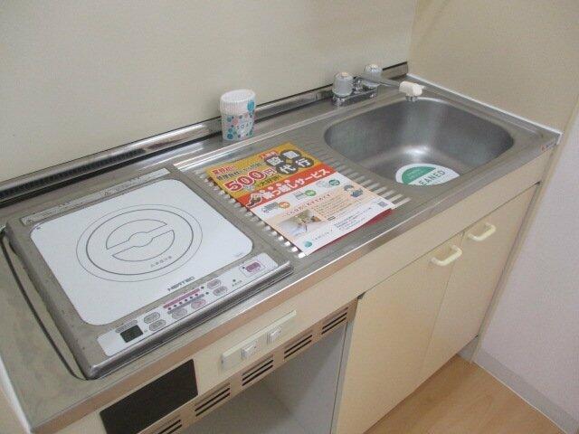 キッチン　1口IHコンロ