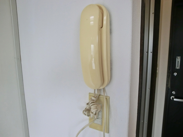 セキュリティ　ドアホン付きです。