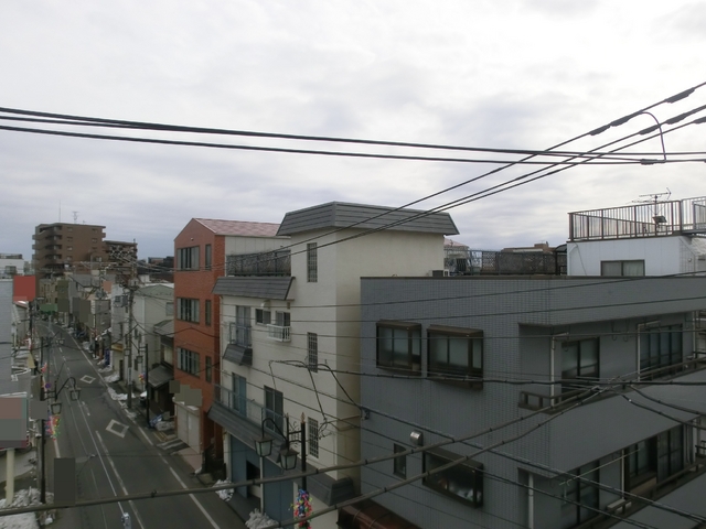 眺望　バルコニーから見た景色です。