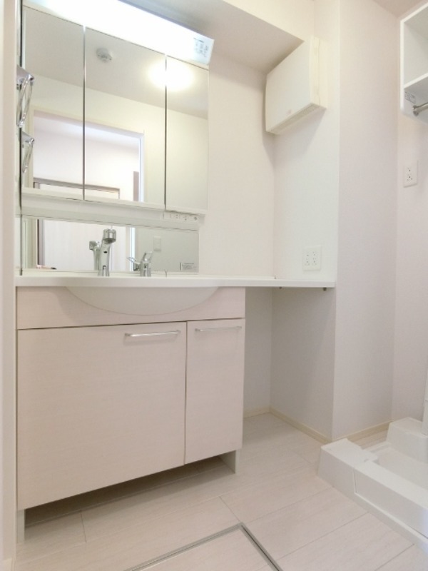 洗面設備　図面と現状に相違がある場合には現状を優先