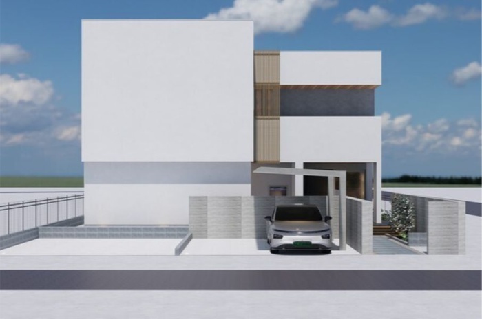 建物外観　完成予想図