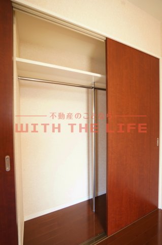 収納　たっぷりとした収納スペースです