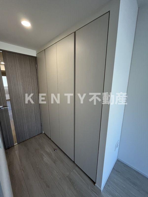 収納　十分な収納スペースがあります