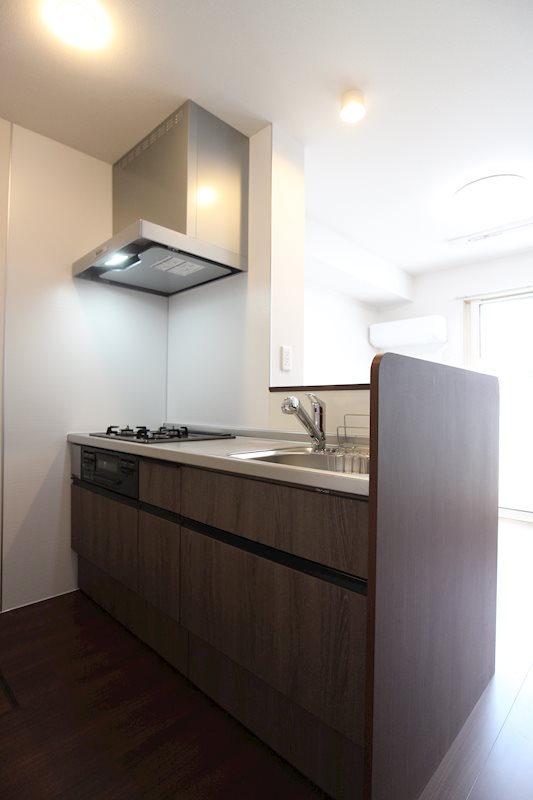 キッチン　※別号室の写真です。