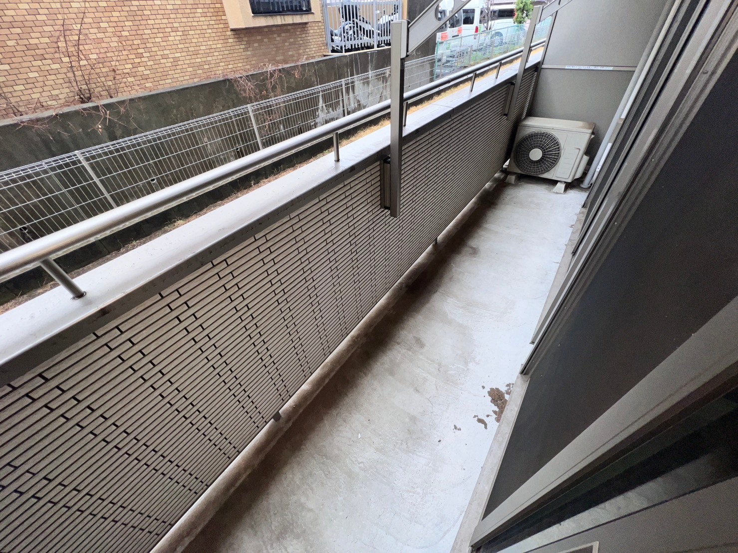 バルコニー　※同タイプ別の部屋の写真です