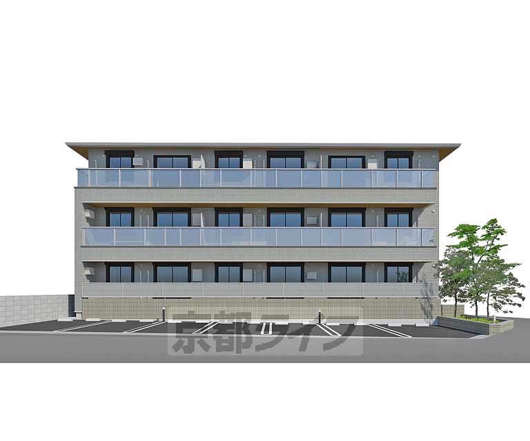 建物外観　予想図、完成予想図