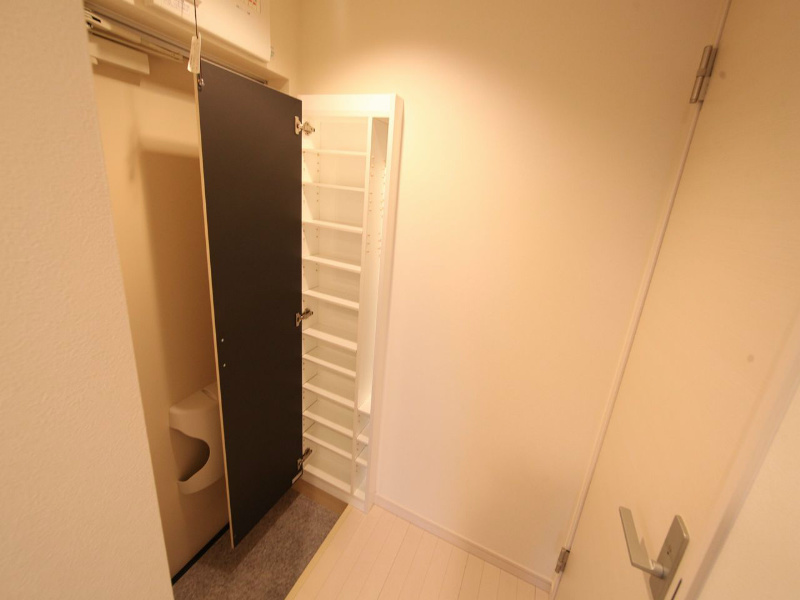 玄関　玄関　シューズボックス付（収納充実してます）