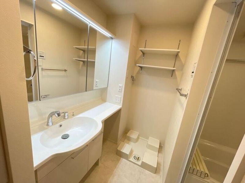 洗面設備　図面と現状に相違がある場合には現状を優先