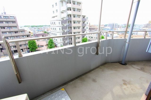 セキュリティ　南面バルコニー