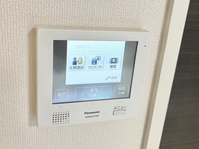 セキュリティ　カメラ付インターホン