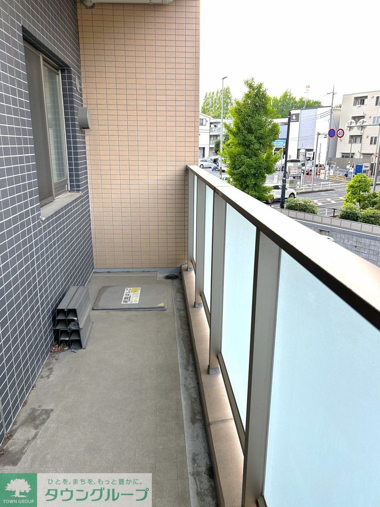 バルコニー　北バルコニー（クリーニング前）