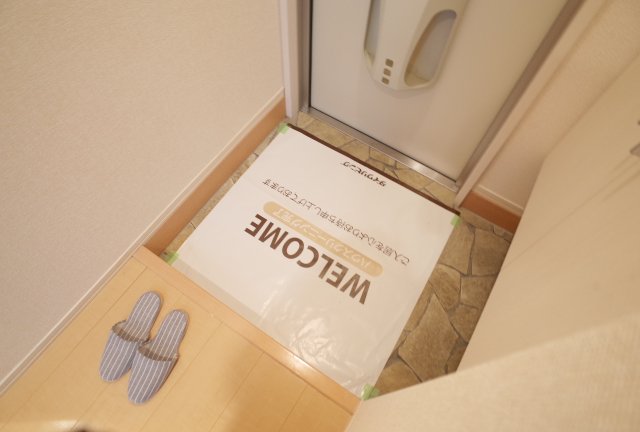 玄関　落ち着いた玄関です