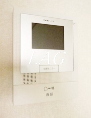 セキュリティ　モニター付きインターフォンです。