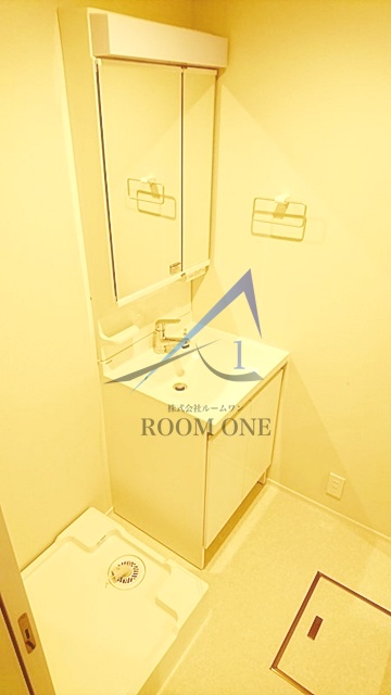 洗面設備　洗面台です。