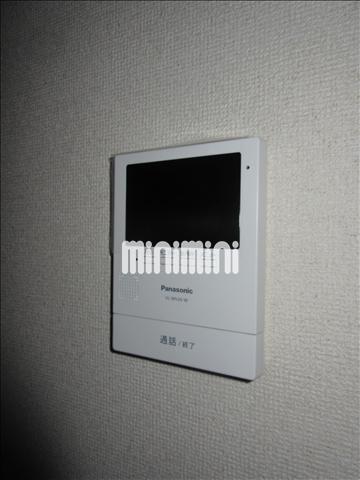 セキュリティ　ＴＶ付きモニターで安心です。