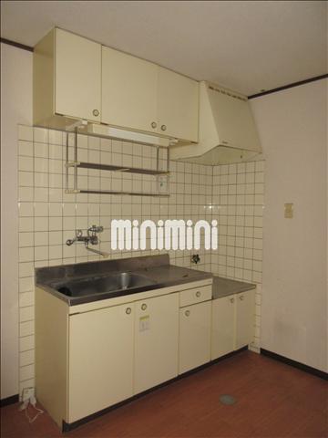 キッチン　収納が充実したキッチンです。