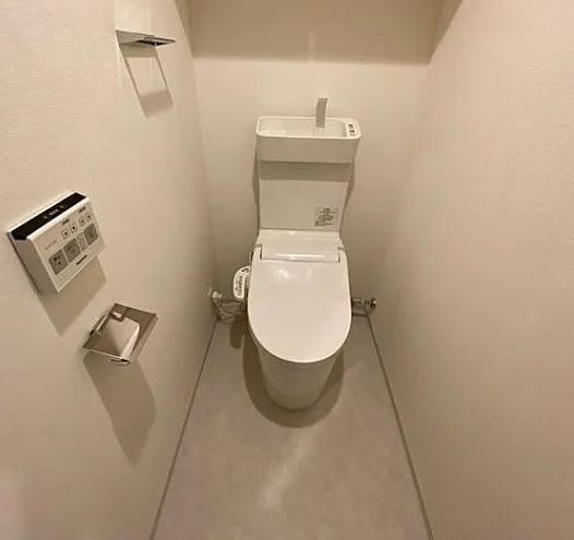 トイレ　ゆったりとした空間のトイレです