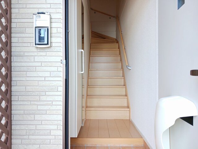 玄関　毎日通る玄関はこちらです