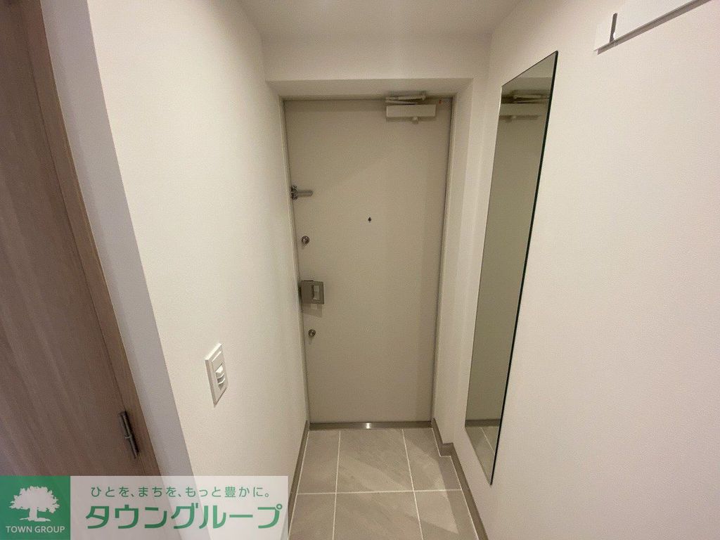玄関　お問合せは(株)タウンハウジングレジデンス事業部【03-…