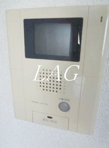 セキュリティ　モニター付きインターホンです。