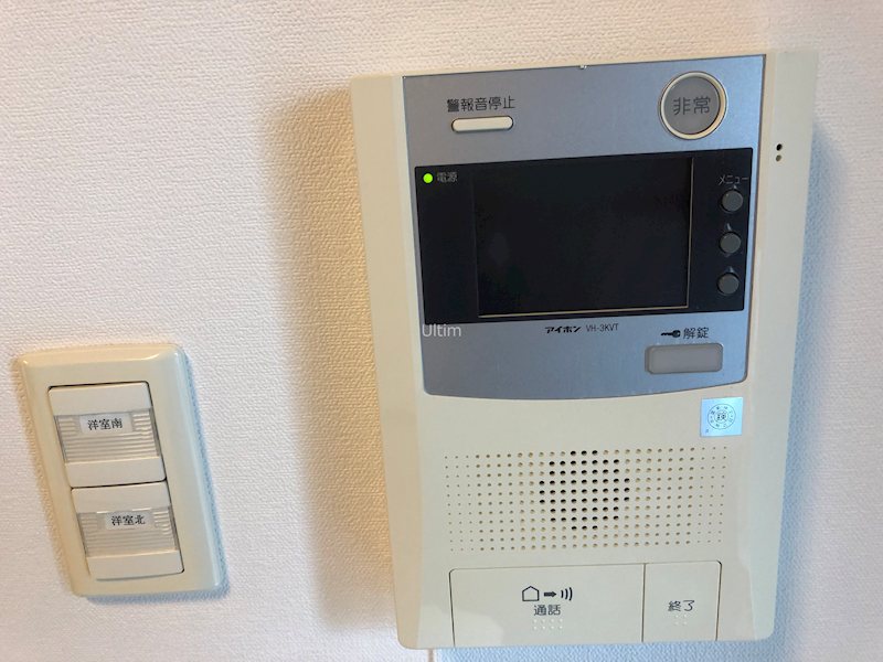 セキュリティ　※別のお部屋のお写真です。御参考までに。