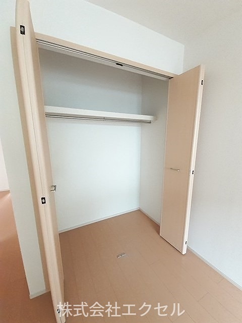 収納　クローゼットです。