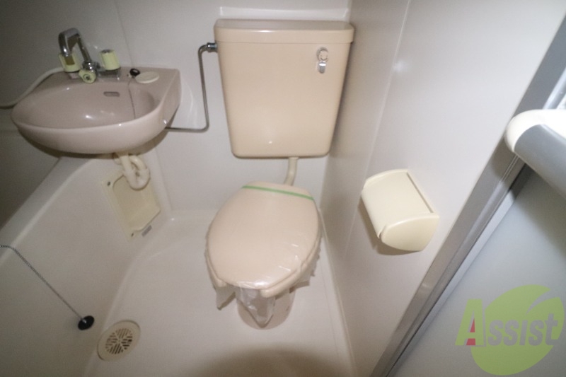 トイレ　快適に使用できる、清潔感にこだわったトイレです。