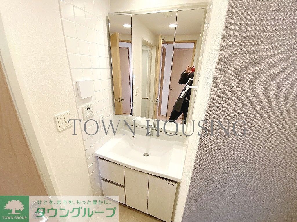 洗面設備　お問合せは(株)タウンハウジングレジデンス事業部　赤坂店・…