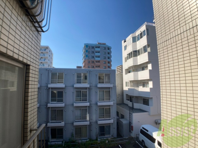 眺望　眺望です。高い建物がなくて見晴らしがよいですね！