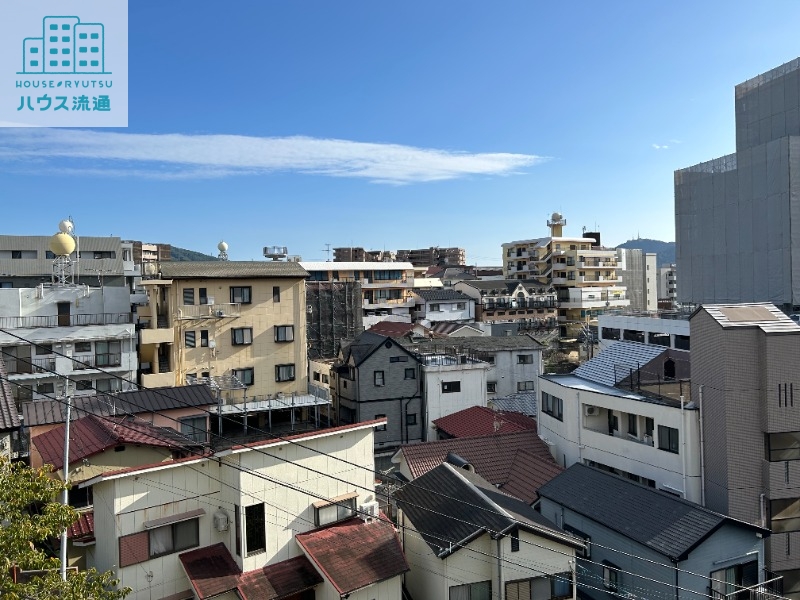 眺望　※写真は別号室です。